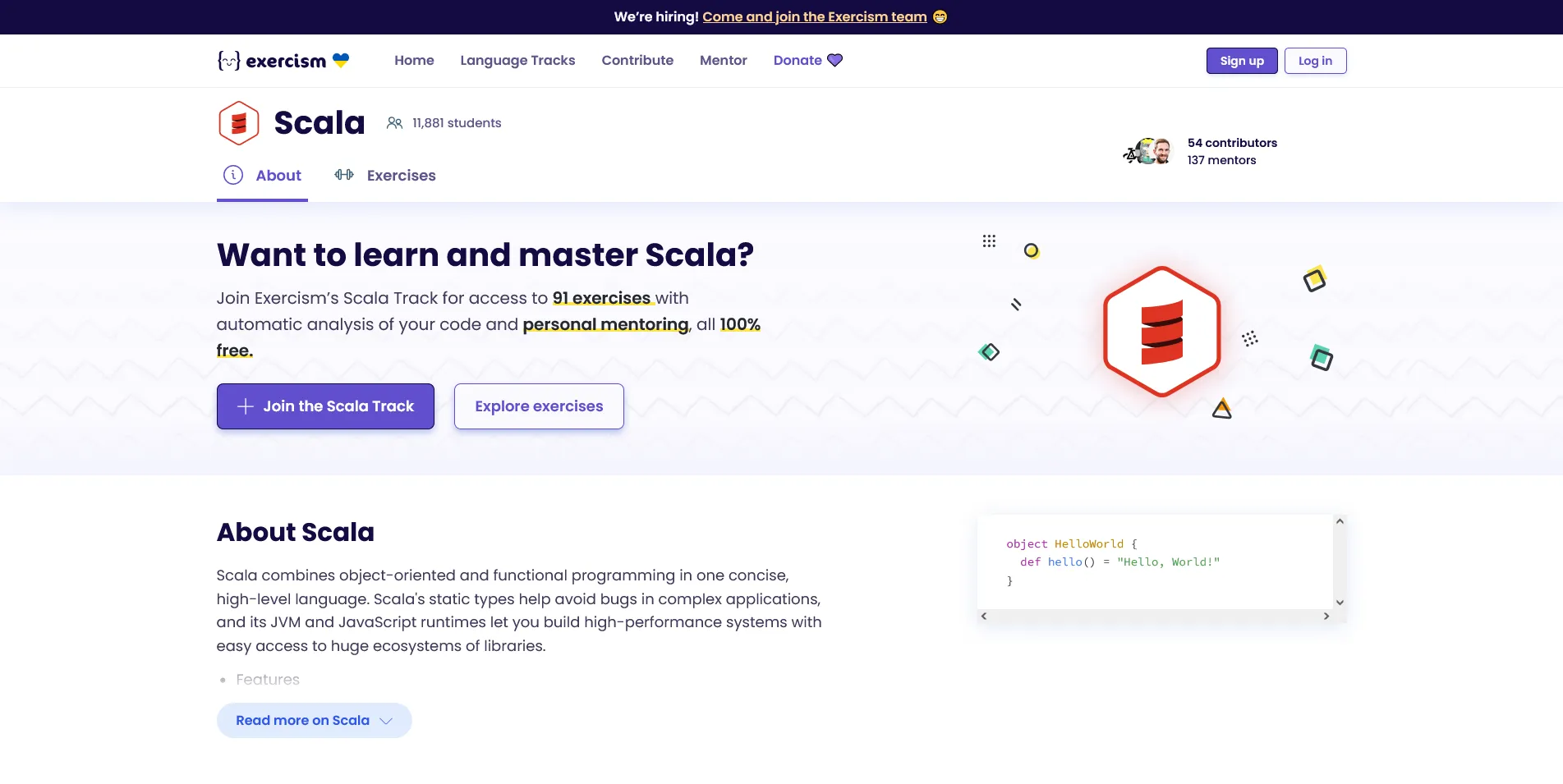 Exercism Scala Track